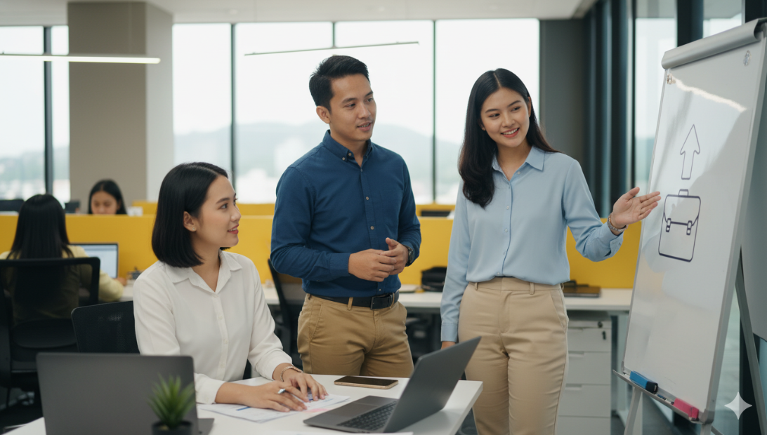 Lowongan kerja sebagai staff admin