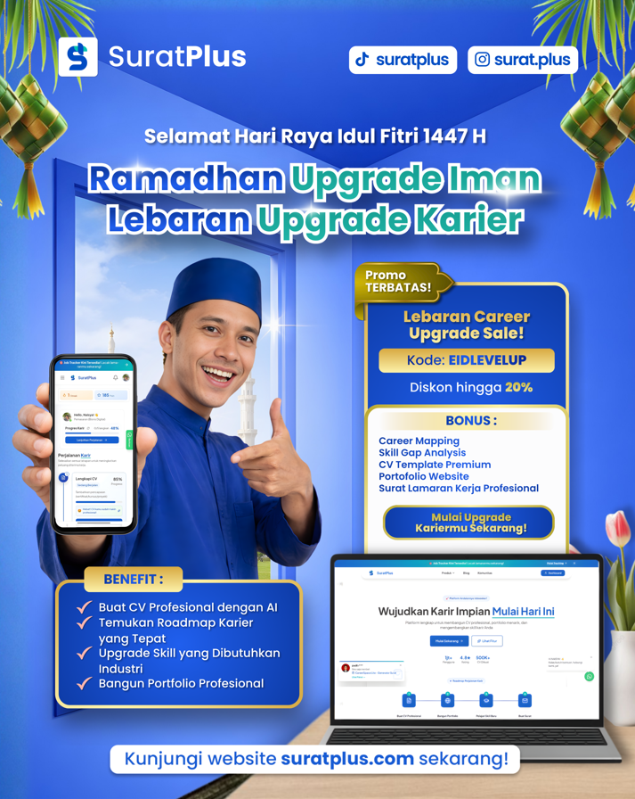 Promo lebaran idul fitri 1447 Hijriah SuratPlus