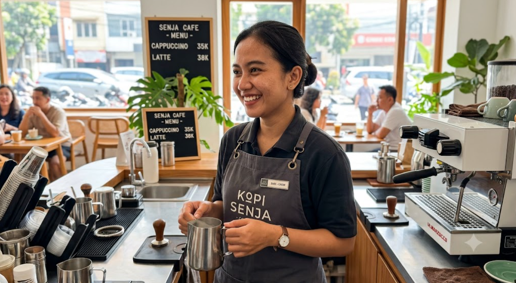 Contoh CV Crew Outlet Siap Pakai