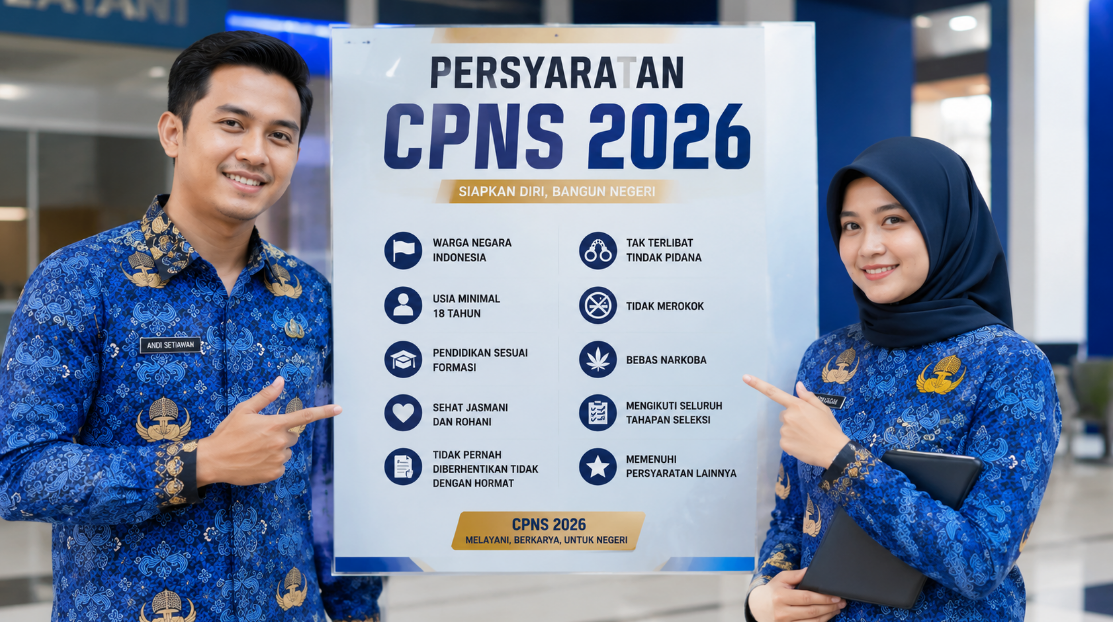 Persyaratan CPNS untuk fresgraduate tahun 2026