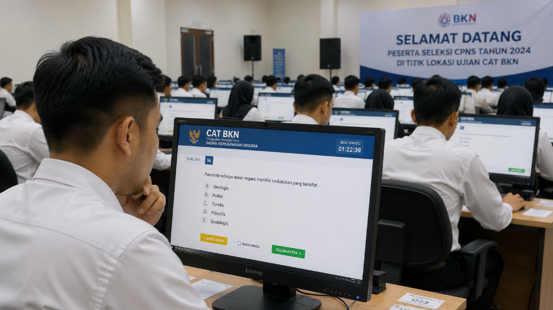 Contoh soal TWK, TIU, dan TKP lengkap dengan pembahasan
