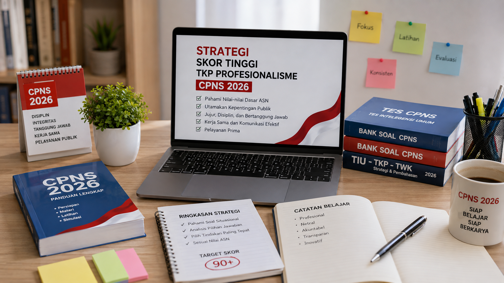 Strategi mendapatkan skor tinggi soal TKP CPNS profesionalisme