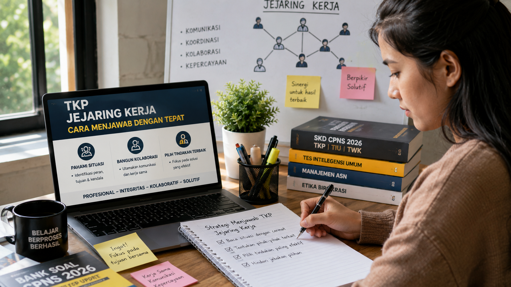 Cara Menjawab TKP Jejaring Kerja Tanpa Terjebak Jebakan