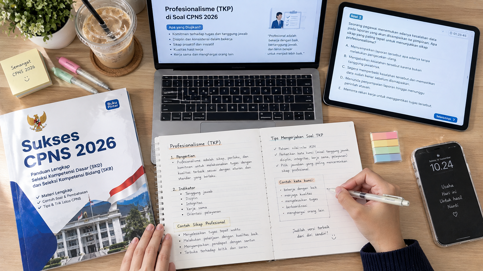 Cara Menilai Diri Sendiri di Soal TKP Profesionalisme CPNS